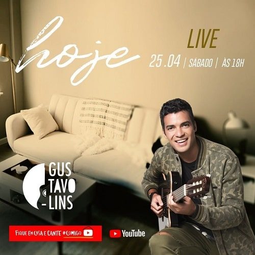 AO VIVO - assista agora a live com o cantor Gustavo Lins (25)