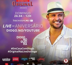 Live de Aniversário do Diogo Nogueira Neste Domingo, 26