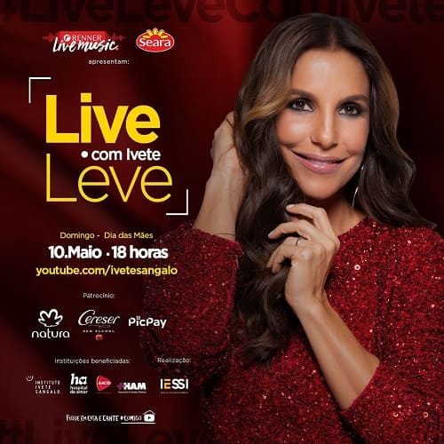 AO VIVO assista agora a live com a Ivete Sangalo