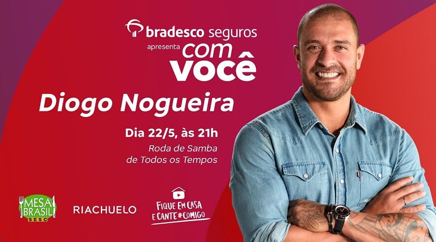 AO VIVO: assista agora a live com o Diogo Nogueira 