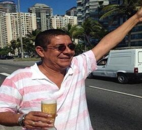 O cantor Zeca Pagodinho foi internado no último sábado (14) com sintomas de Covid no Rio de Janeiro