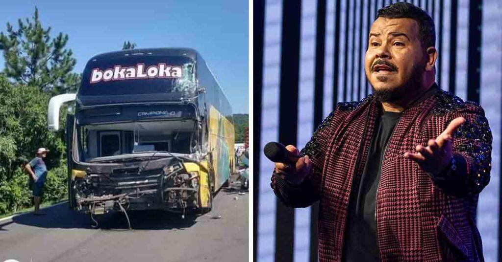 Ônibus do grupo Bokaloka se envolve em acidente com dois mortos no RS